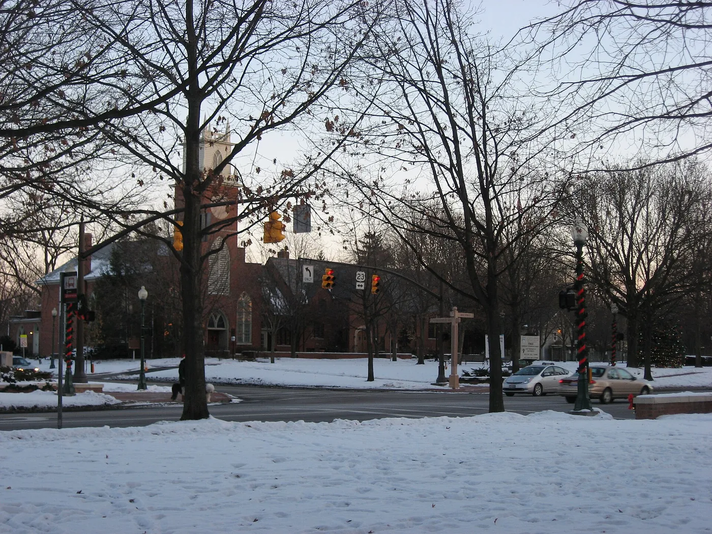Worthington Public Square at High Street and Dublin-Granville Road